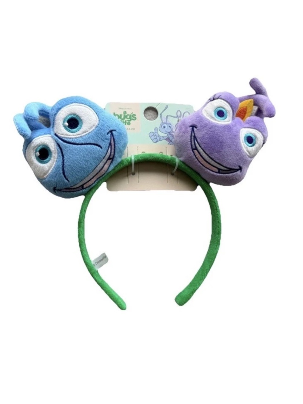 Disney A Bug's Life Plush Character Headband - Blue & Purple with Green Band